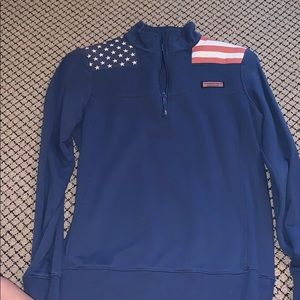 Never worn Vineyard vines zip up